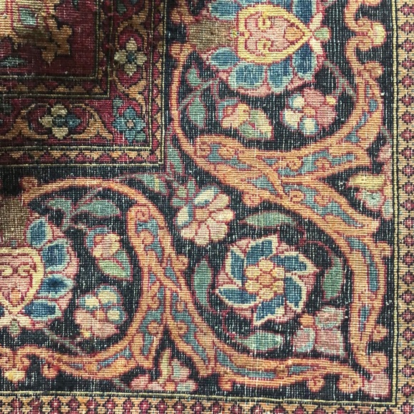 Ahmed Isfahan Antique Persian rug 4.8x6.7 - Picture 5 of 8